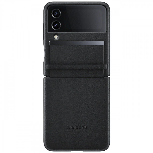 Чохол-накладка Samsung Flap Leather Cover для Samsung Galaxy Flip 4 SM-F721 Black (EF-VF721LBEGUA)