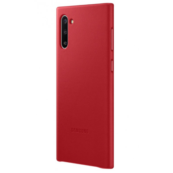 Чохол-накладка Samsung Leather Cover для Samsung Galaxy Note 10 SM-N970 Red (EF-VN970LREGRU)