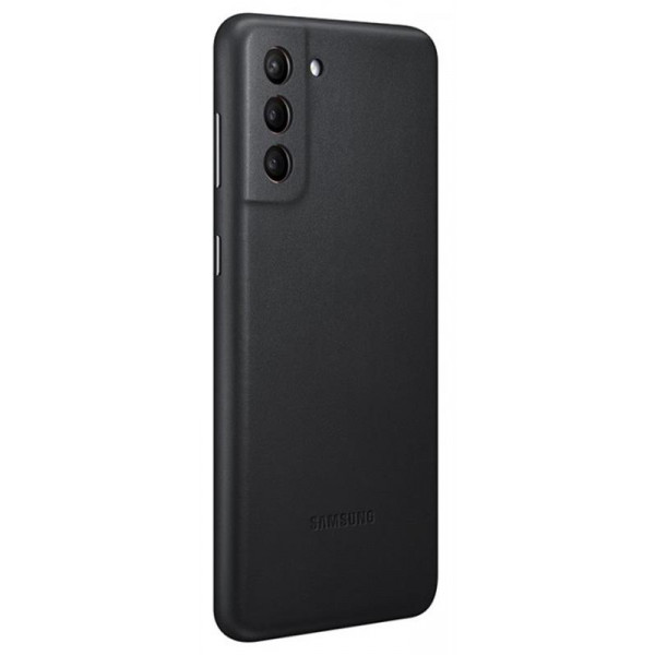 Чохол-накладка Samsung Leather Cover для Samsung Galaxy S21+ SM-G996 Black (EF-VG996LBEGRU)