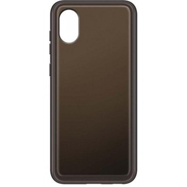 Чохол-накладка Samsung Soft Clear Cover для Samsung Galaxy A03 Core SM-A032 Black (EF-QA032TBEGRU)