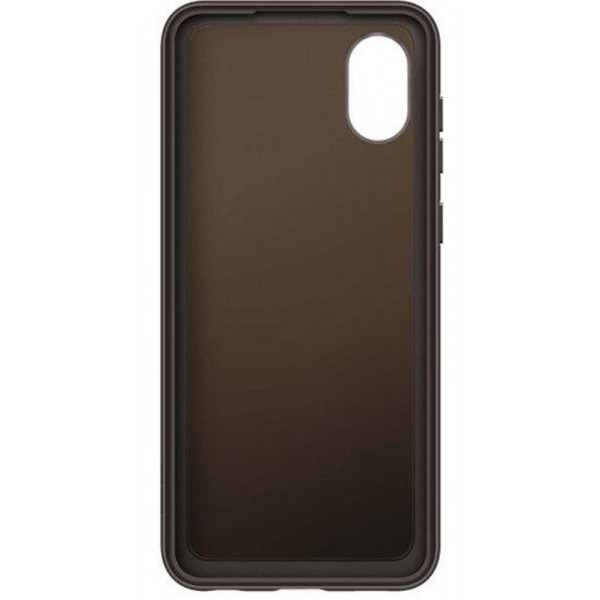 Чохол-накладка Samsung Soft Clear Cover для Samsung Galaxy A03 Core SM-A032 Black (EF-QA032TBEGRU)