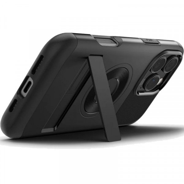 Чохол-накладка Spigen Slim Armor with MagFit для Apple iPhone 16 Pro Black (ACS08164)