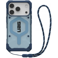 Чохол-накладка UAG Pathfinder Clear MagSafe Bundle для Apple iPhone 17 Pro Blues Lanyard (1145511BV03)