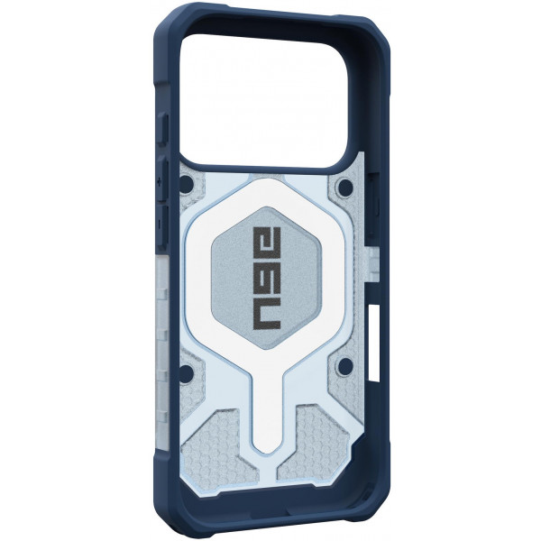 Чохол-накладка UAG Pathfinder Clear MagSafe Bundle для Apple iPhone 17 Pro Blues Lanyard (1145511BV03)