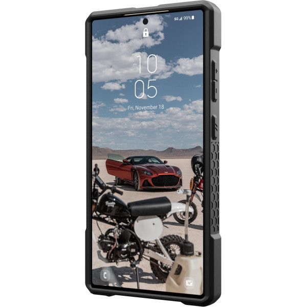 Чохол-накладка Urban Armor Gear Monarch для Samsung Galaxy S24 Ultra Carbon Fiber (214415114242)
