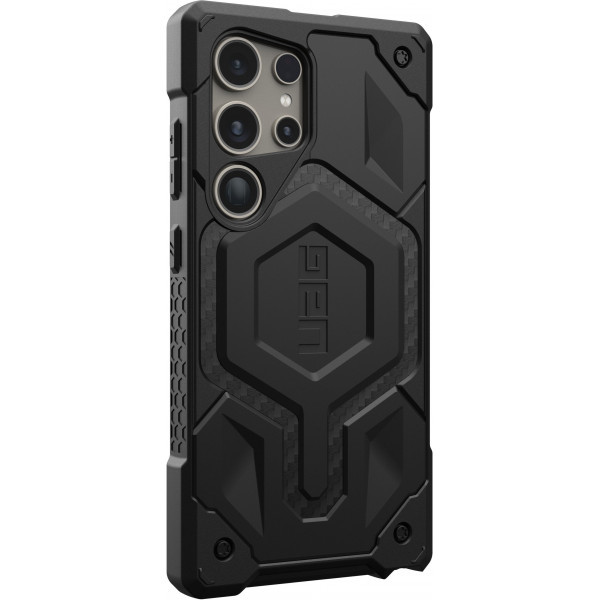 Чохол-накладка Urban Armor Gear Monarch для Samsung Galaxy S24 Ultra Carbon Fiber (214415114242)