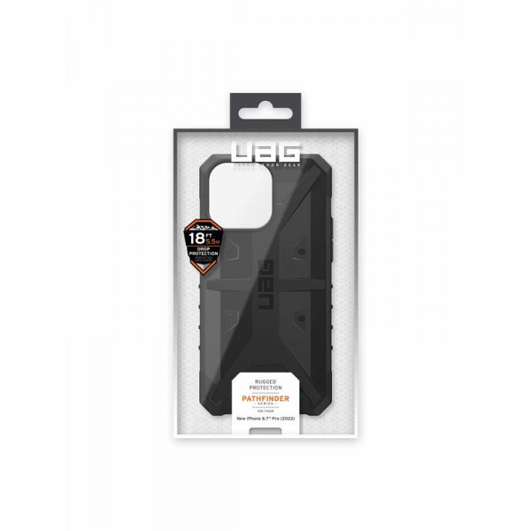 Чохол-накладка Urban Armor Gear Pathfinder для Apple iPhone 14 Pro Max Black (114063114040)