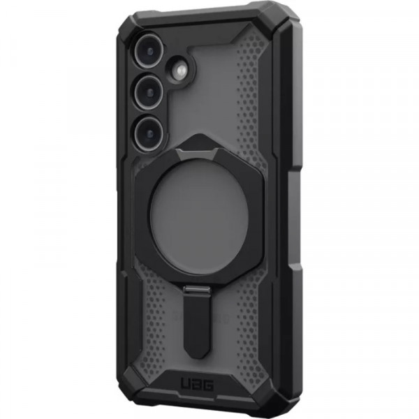 Чохол-накладка Urban Armor Gear Plasma XTE MagSafe для Samsung Galaxy S24 SM-S921 Black/Silver (214448114034)