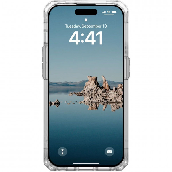Чохол-накладка Urban Armor Gear Plyo Magsafe для Apple iPhone 15 Pro Ice/Silver (114286114333)