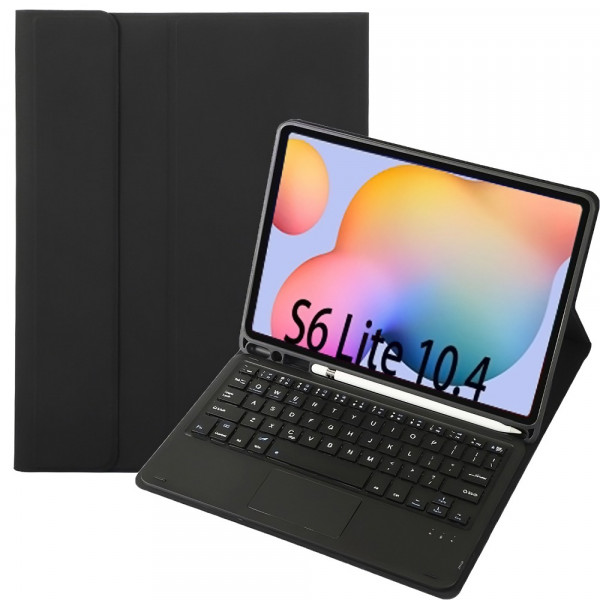 Чохол з бездротовою клавіатурою (TouchPad) BeCover для Samsung Galaxy Tab S6 Lite 10.4 SM-P610/SM-P613/SM-P615/SM-P619 Black (712361)
