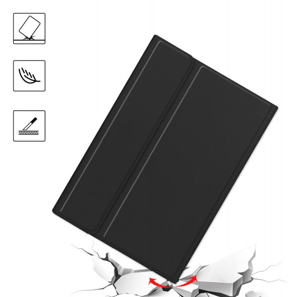 Чохол з бездротовою клавіатурою (TouchPad) BeCover для Samsung Galaxy Tab S6 Lite 10.4 SM-P610/SM-P613/SM-P615/SM-P619 Black (712361)