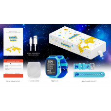 Дитячий смарт-годинник Garmix PointPRO-200 4G/GPS/WiFi Blue