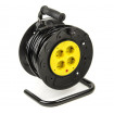 Фільтр живлення PowerPlant JY-2000/20 (PPRA08M200S4) 4 розетки, 20 м, чорний, на котушці