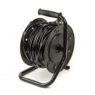 Фільтр живлення PowerPlant JY-2000/20 (PPRA08M200S4) 4 розетки, 20 м, чорний, на котушці