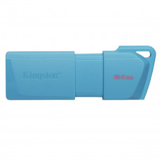 Флеш-накопичувач USB3.2 64GB Kingston DataTraveler Exodia M Aqua Blue (KC-U2L64-7LB)