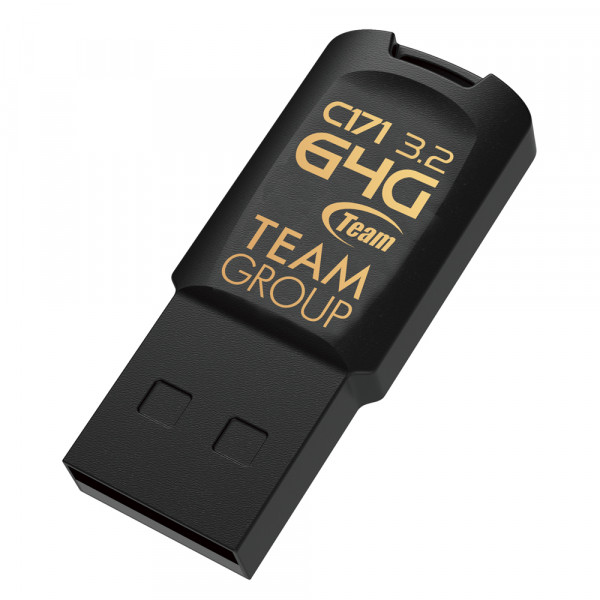 Флеш-накопичувач USB3.2 64GB Team C171 Black (TC171364GB01)