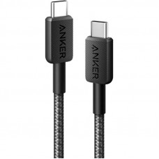 Кабель Anker 322 USB-C - USB-C, 0.9 м, Black (A81F5G11)
