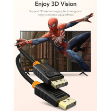 Кабель Cabletime DisplayPort - DisplayPort V 1.2 (M/M), 1.8 м Black (CD21K)