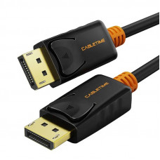 Кабель Cabletime DisplayPort - DisplayPort V 1.2 (M/M), 1.8 м Black (CD21K)