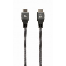 Кабель Cablexpert HDMI - HDMI V 2.1 (M/M), 2 м, Black (CCB-HDMI8K-2M)
