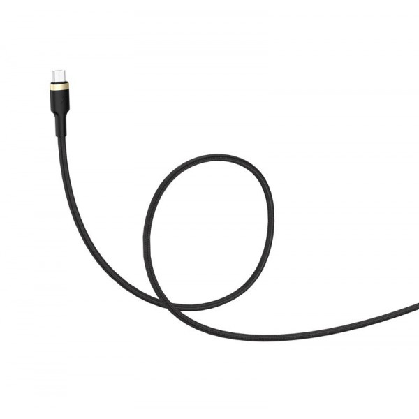 Кабель ColorWay USB - micro USB (M/M), spiral, 2.4 А, 1 м, Black (CW-CBUM051-BK)