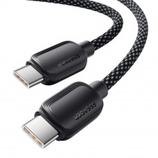 Кабель Essager Breeze USB Type-C - USB Type-C (M/M), 100W, 2 м Black (EXCTT1-WLA01-P)