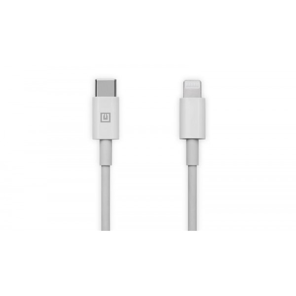 Кабель REAL-EL USB Type-C - Lightning (M/M), 2 м, White (4743304104697)