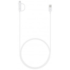 Кабель Samsung USB Type-C/microUSB - USB, (M/M), 1.5 м, White (EP-DG930DWEGRU)