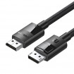 Кабель Ugreen DP114 DisplayPort - DisplayPort, 2 м, Black (80392)