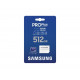Карта пам`яті MicroSDXC 512GB UHS-I/U3 Class 10 Samsung Pro Plus R180/W130MB/s + SD-адаптер (MB-MD512SB/WW)