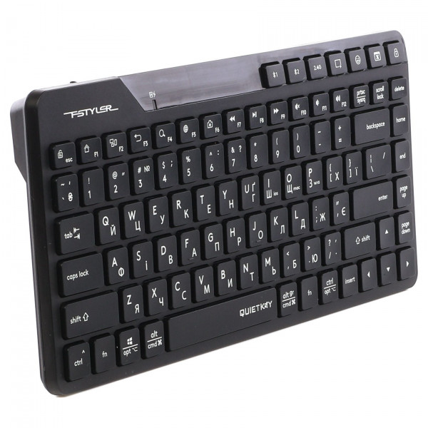 Клавіатура бездротова A4Tech FBK26C AS Black