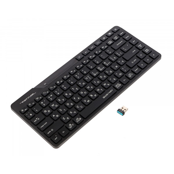Клавіатура бездротова A4Tech FBK26C AS Black