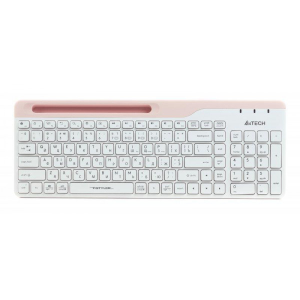 Клавіатура бездротова A4Tech Fstyler FBK25 White