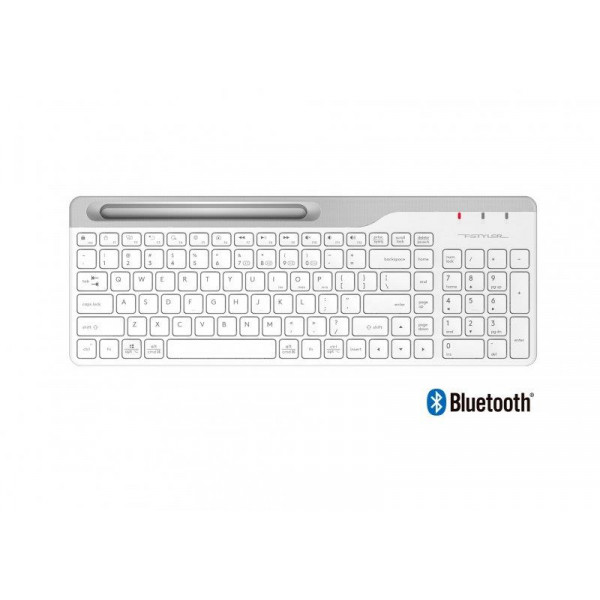 Клавіатура бездротова A4Tech Fstyler FBK25 White