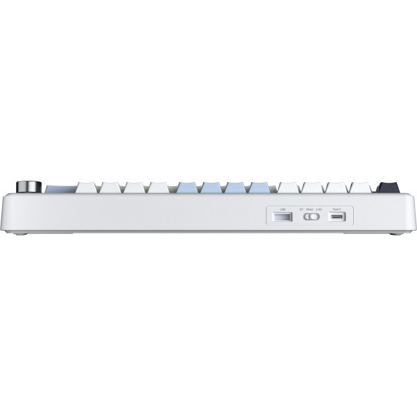 Клавіатура бездротова Aula F75 Max White (6978080501158)