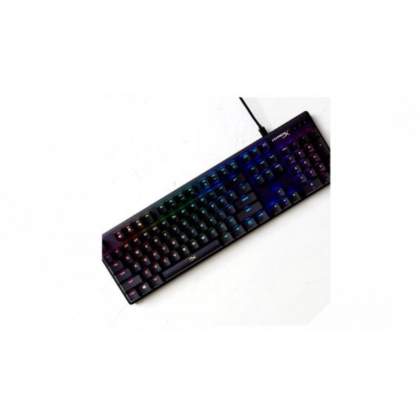 Клавіатура HyperX Alloy Origins Red RGB PBT ENG/RU Black (639N3AA)
