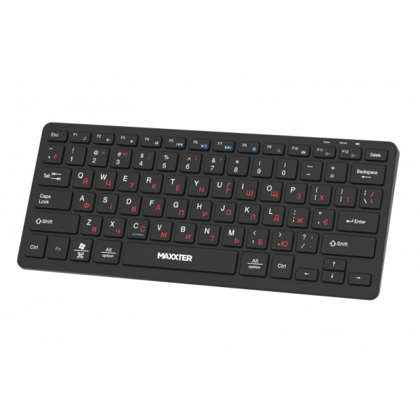 Клавiатура Maxxter KBW-C01B-UA Black