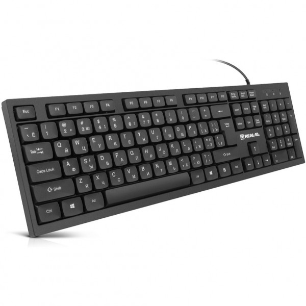 Клавіатура REAL-EL RK-510 Black