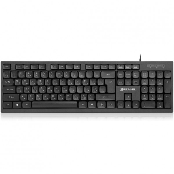 Клавіатура REAL-EL RK-510 Black