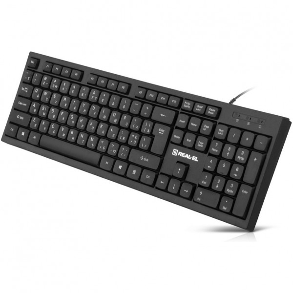 Клавіатура REAL-EL RK-510 Black