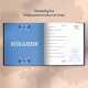 Книга спогадів Orner Історії найкращого тата, темно-синій (orner-3500)