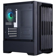 Корпус 1stPlayer H2-BK-4F7 Black без БЖ