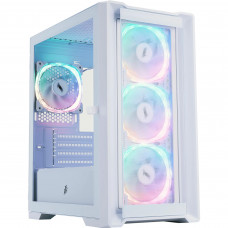 Корпус 1stPlayer T4-G-WH-4FS7-W White