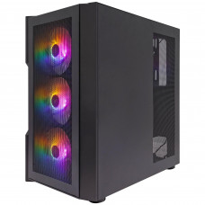 Корпус 1stPlayer T7-P-BK-4F1 Black 750W (T7-P-BK-4F1-PS-750FK-EU)