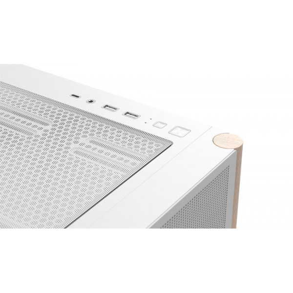 Корпус AeroCool D301A-G-WT-v2 (ACCS-DS03043.21) White без БЖ