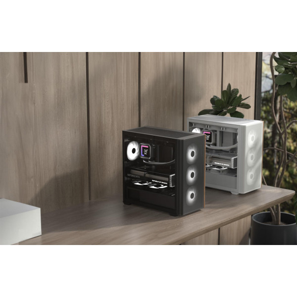 Корпус AeroCool D301A-G-WT-v2 (ACCS-DS03043.21) White без БЖ