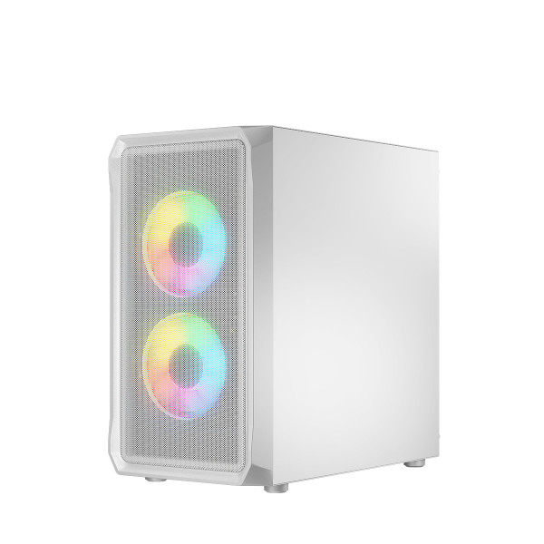 Корпус LogicConcept Portos ARGB Mini White без БЖ (AM-PORTOS-20-0000000-0002)