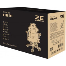Крісло для геймерів 2E Gaming Hebi Black/White (2E-GC-HEB-BKWT)