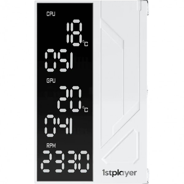 Кулер процесорний 1stPlayer FB12S-6 White