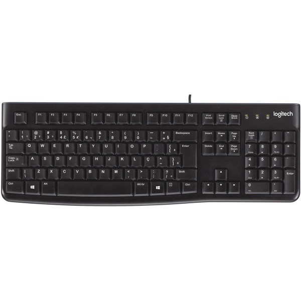Маніпулятор типу «миша» Prologix PLMМ180 Black і клавіатура Logitech Kl 20 for Business Ukr Black (920-002643)